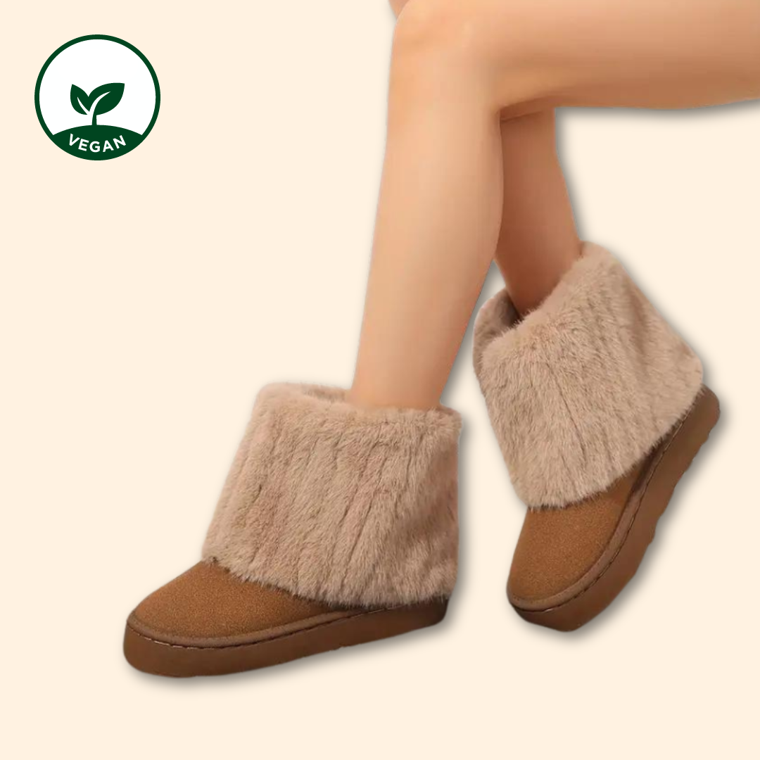 Fur UGG Alternative - vegane Fell UGGs - UGG Dupes - UGG Alternative braun - Wolkis Boots - Aurora Hikari