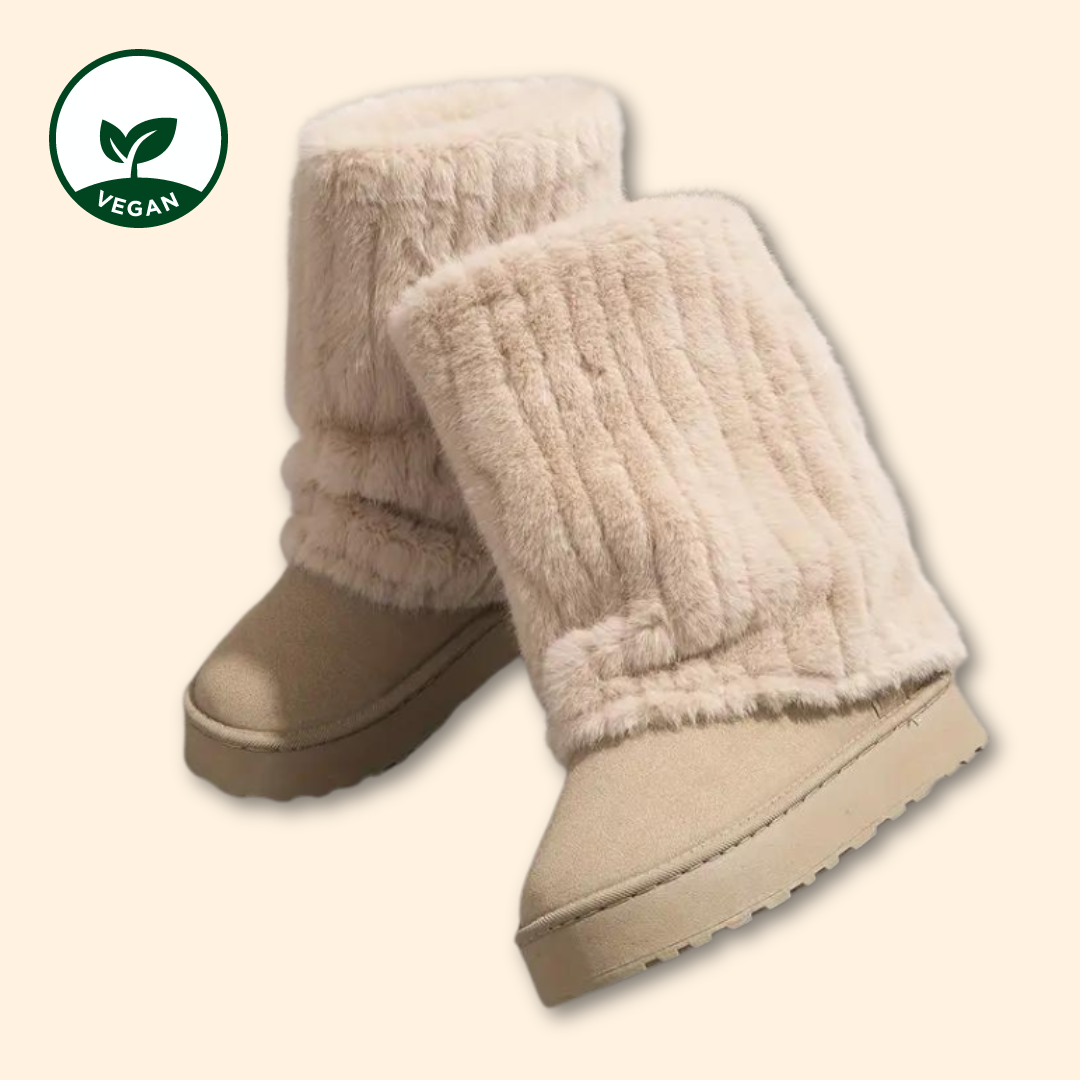 Fur UGG Alternative - vegane Fell UGGs - UGG Dupes - UGG Alternative beige - Wolkis Boots - Aurora Hikari