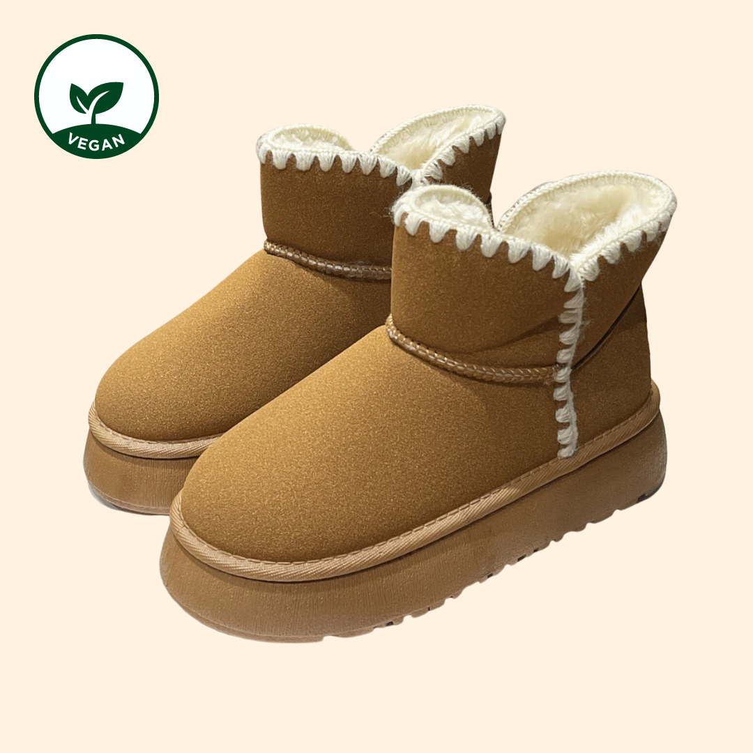 Günstige UGG Alternative - Wolkis Schuhe - Aurora Hikari - Vegane Boots - Damen Schuhe