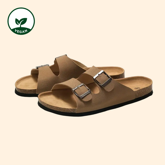 Birkis - Birkenstock braun - Birkenstock Arizona - Birkenstock Sandalen - Birkenstock vegan - Birkenstock Alternative - Aurora Hikari