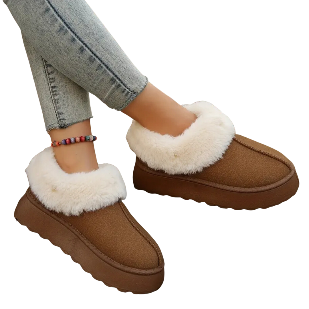 Günstige UGGs Alternative - Wolkis Schuhe - Aurora Hikari - Vegane Boots - Damen Schuhe