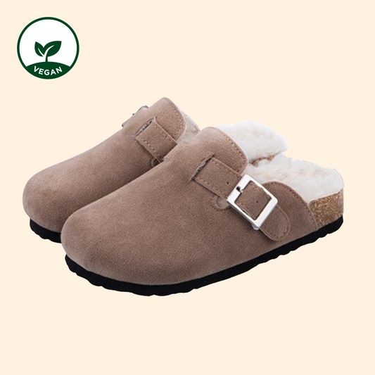 Birkis - Birkenstock grau - Birkenstock Boston - Birkenstock Sandalen - Birkenstock vegan - Birkenstock Alternative - Aurora Hikari